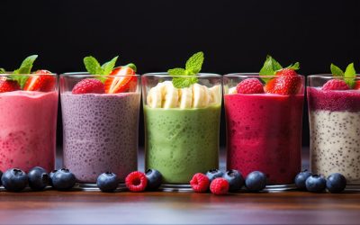 Smoothies frescos y nutritivos